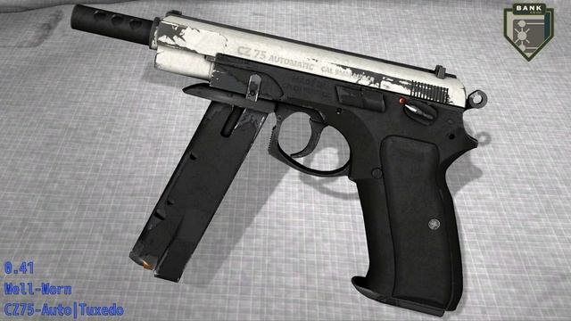 CS:GO CZ75 Auto Tuxedo - CSGOWeapons.com смотреть онлайн