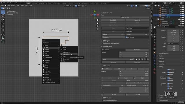 11 - Precise Modeling with Curves - 2 -Modeling from an Image Reference смотреть онлайн