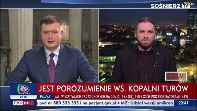 Dobromir Sośnierz w programie Forum w @tvpinfo - 4.02.2022 смотреть онлайн
