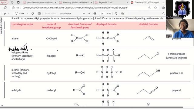 CIE AS Level Organic Chemistry | 9701 Organic Chemistry | Online Learning Session смотреть онлайн