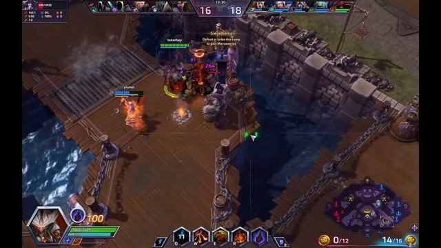 HOTS: mega kill holy sh**!! best team gameplay смотреть онлайн