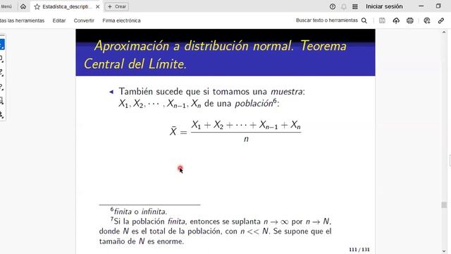 Estadística Descriptiva Poblacional 22. смотреть онлайн