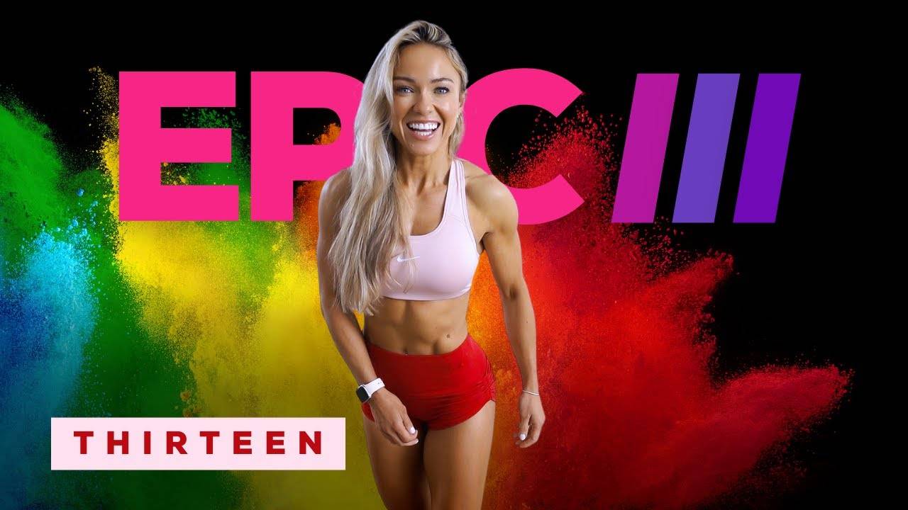 Caroline Girvan - DEMANDING Glutes and Hamstrings Workout / Knee Friendly | EPIC III Day 13 смотреть онлайн