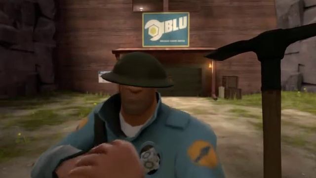 Team Fortress 2 Red Soldier and Blue Soldier 3D смотреть онлайн