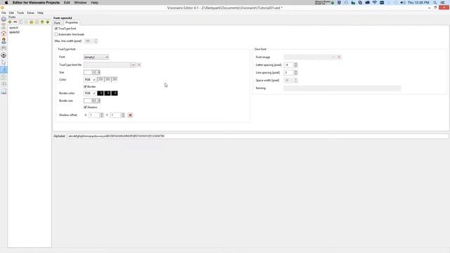 Visionaire Studio Tutorial - Bitmap and Vector Fonts смотреть онлайн
