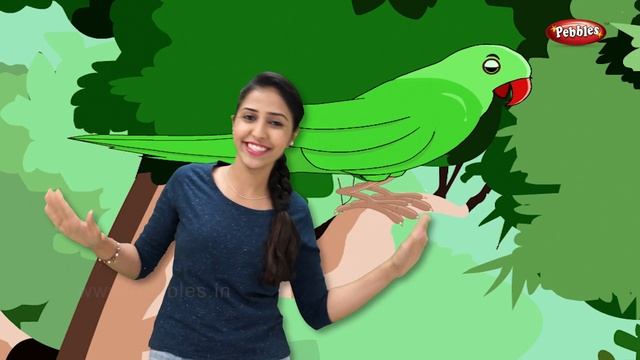 Mithu Mithu Tota Rhyme | Hindi Rhymes For Kids With Actions | Hindi Action Songs | Hindi Balgeet смотреть онлайн