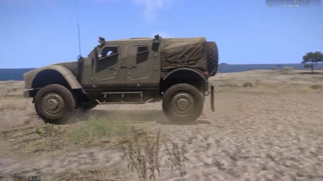 Moving troups around in vehicles when using High Command for ARMA 3 смотреть онлайн