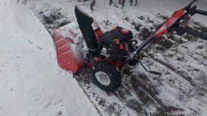 Снегоуборщик MTD mе 61 Smart первый тест.