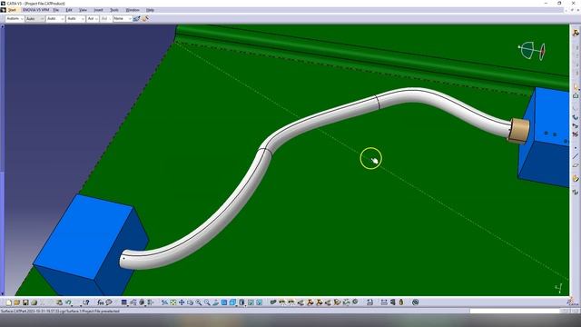 Catia V5 Electrical Harness Design Tutorial | part 3 смотреть онлайн