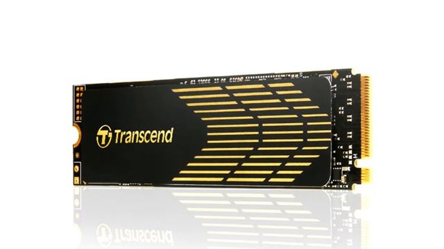 Introduced new NVMe SSD Transcend MTE240S with graphene heatsink смотреть онлайн