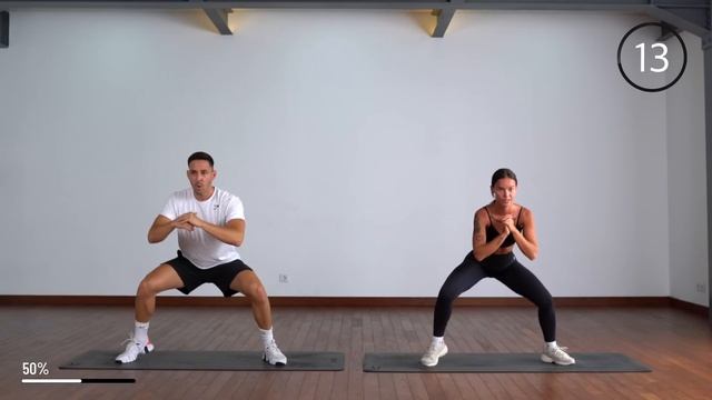 20 MIN CARDIO HIIT WORKOUT - ALL STANDING - Full Body, No Equipment, No Repeats смотреть онлайн