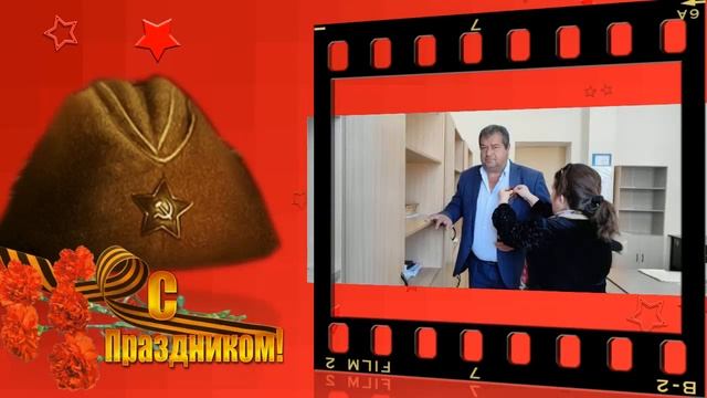 Флешмоб "Георгиевская ленточка - Знамя Победы" и "Окна Победы" смотреть онлайн