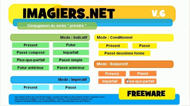 урок французского языка # сопряжение # prendre смотреть онлайн