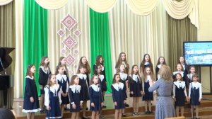 «Ноты», Ж.Металлиди. Хор девочек «Ветрык» (мл.сост./«ДШИ1 г.Минска»). Худ. рук. Занемонец И.Ф..