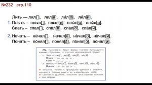 ГДЗ 4 класс, Русский язык, Упражнение. 232  Канакина В.П Горецкий В.Г Учебник, 2 часть