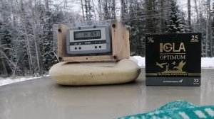 Тест патронов IGLA OPTIMUM 32 г.