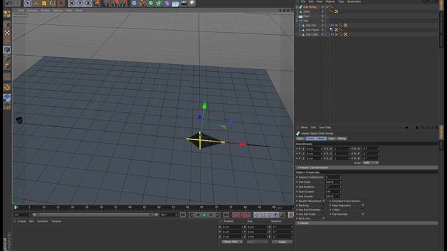 Аэродинамика в Cinema 4D R14(lesson) смотреть онлайн