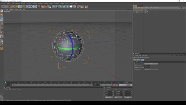 C4D HyperNurbs смотреть онлайн