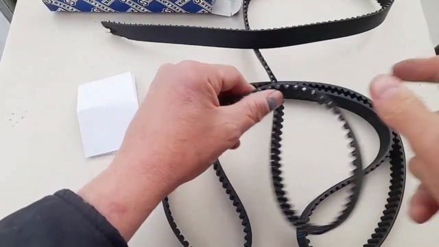Ремень грм . Двигатель экотек 2.0 .Сколько зубьев. Обзор. смотреть онлайн