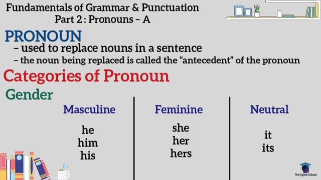 Functions of Pronouns | Gender Pronouns | Personal Pronouns | Number смотреть онлайн