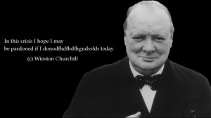 Winston Churchill once said meme quotes