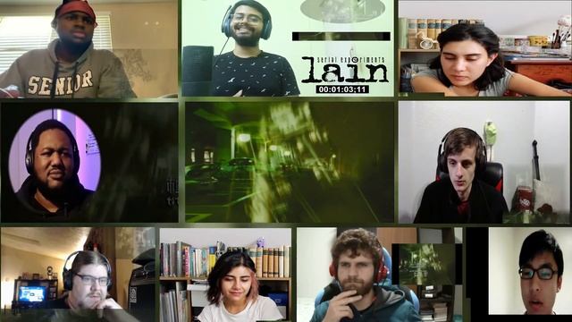Serial Experiments Lain Opening Reaction Mashup