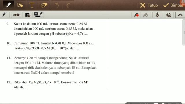 SOAL DAN PEMBAHASAN PAT KIMIA KELAS 11 SALAH SATU SMA NEGERI смотреть онлайн