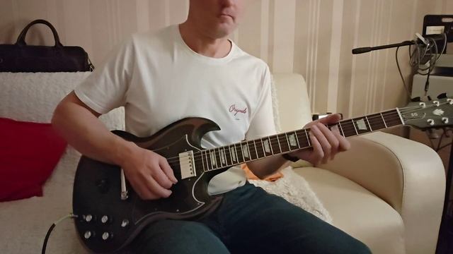 My Gibson SG relic sound demo смотреть онлайн