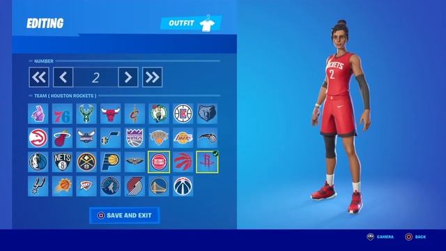COMBOS WITH *NEW* NBA SKINS! (BLACK, WHITE, & RED) | Fortnite смотреть онлайн