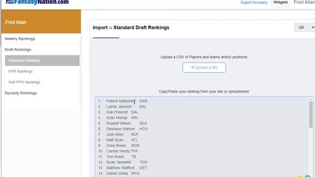 How to enter Fantasy Nation accuracy rankings смотреть онлайн