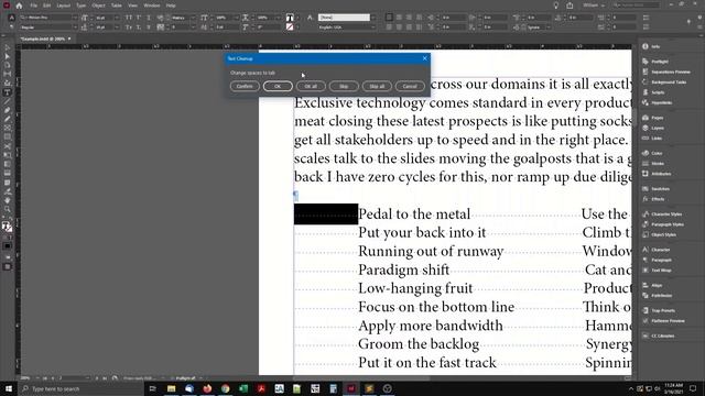 InDesign Script Text Cleanup смотреть онлайн