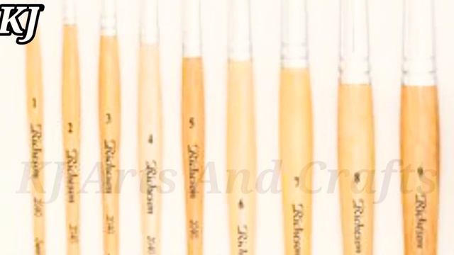 Difference Between Water Colour Brush And Poster Colour Brushes смотреть онлайн
