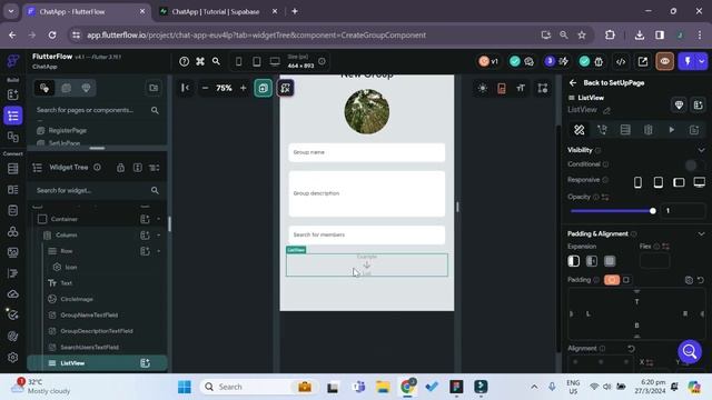 NoCode Chat App with FlutterFlow and Supabase (Part 8) смотреть онлайн