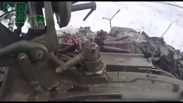 Штурм опорника хохлов, глазами командира танка 🇷🇺🇷🇺 смотреть онлайн