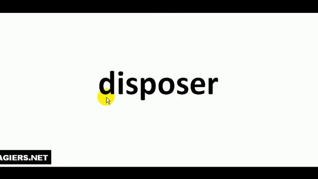 Как произносится  # Disposer