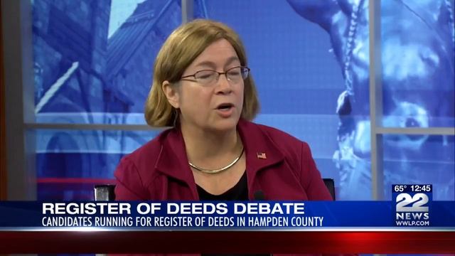 Hampden County Register of Deeds debate смотреть онлайн