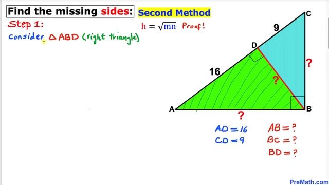 Find the Three Missing Sides in 1 Minute | 2 Easy Methods смотреть онлайн