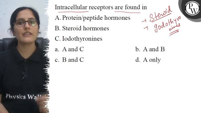 Intracellular receptors are found in
A. Protein/peptide hormones
B.... смотреть онлайн