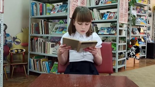 Ковшова Виктория, читает отрывок из произведения "Повесть о Зое и Шуре" смотреть онлайн