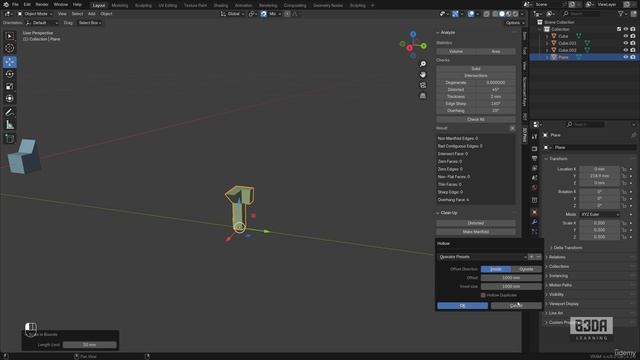 14 - 3D Printing and verifications - 6 -Editing a model and exporting смотреть онлайн