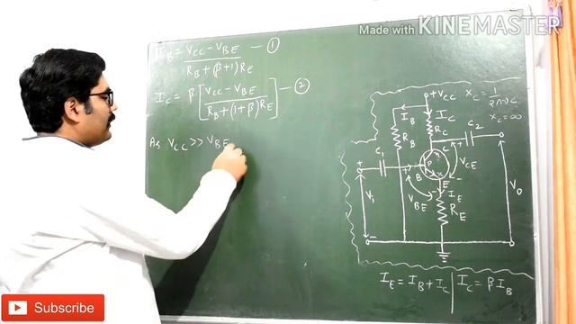 EMITTER BIAS CONFIGURATION | BIASING WITH EMITTER RESISTOR | TRANSISTOR BIASING METHODS | NOTES смотреть онлайн