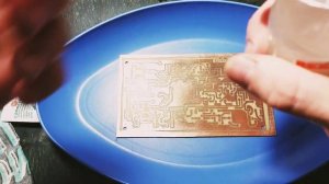 Лужение платы составом REXANT 09-3495 "Жидкое Олово"