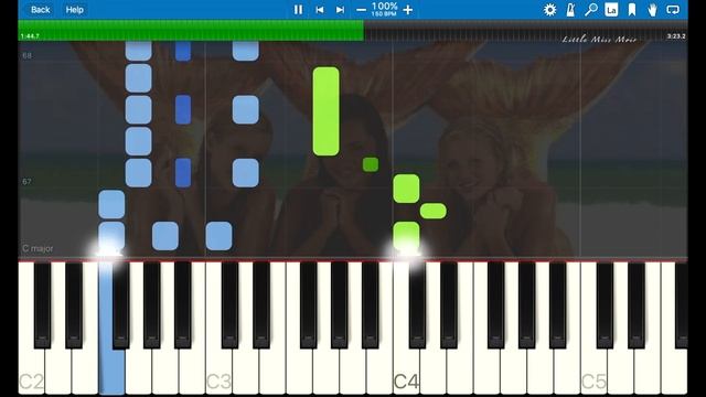 [H2O: Just Add Water] Another Now - Kate Alexa || Synthesia Piano Tutorial смотреть онлайн