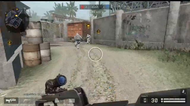Warface: играю с Famas F1,затащил раунд. смотреть онлайн