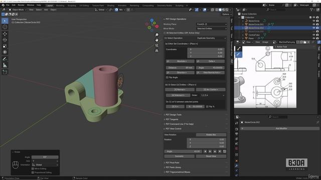 12 - Modeling Machine Parts - 7 -Finishing the model смотреть онлайн