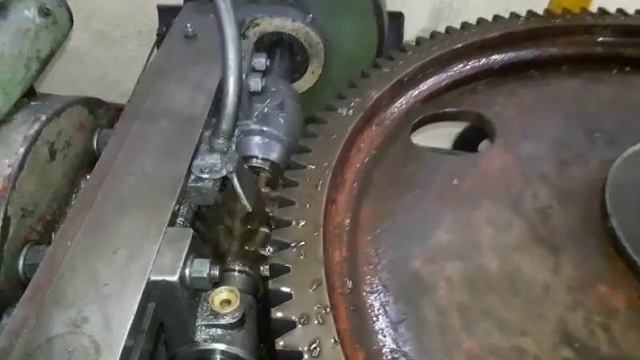 Hobbing machine 10 module spuar gear teeth 102 OD 1040 mm смотреть онлайн