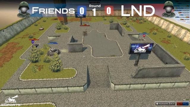 MyTanks |🔴 FRIENDS vs LND PLAY OFF 1/2🏆 TANDEM - Masters Of Railgun. смотреть онлайн