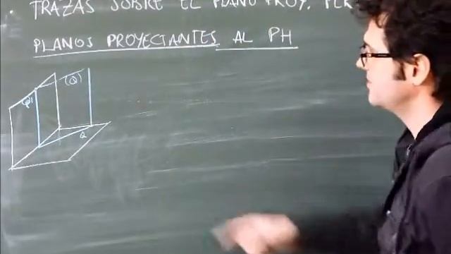 Sistema diédrico Traza de perfil del plano proyectante al PH смотреть онлайн