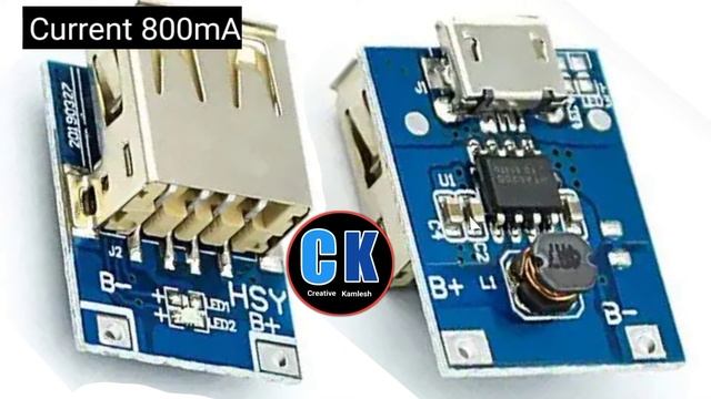 Best 5 Volt Step Up Module।18650 li-ion Powerbank Module।3.7v to 5v Boost Converter Module Marathi смотреть онлайн