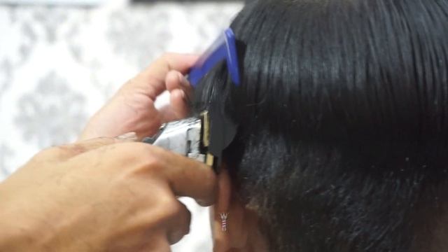Mid Fade with side part смотреть онлайн